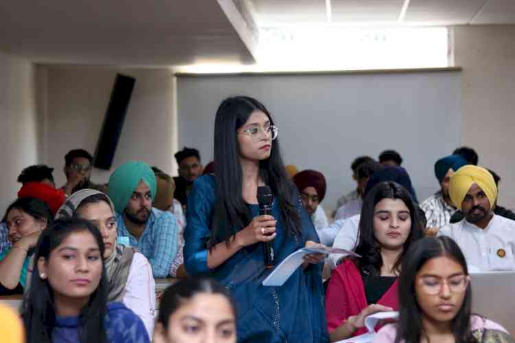 CT University organizes Inter-School CT Youth Parliament- Model Lok Sabha