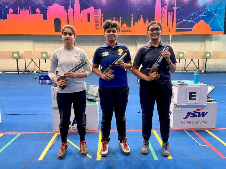 Abhidnya Patil wins women's 10M air pistol T3 trials