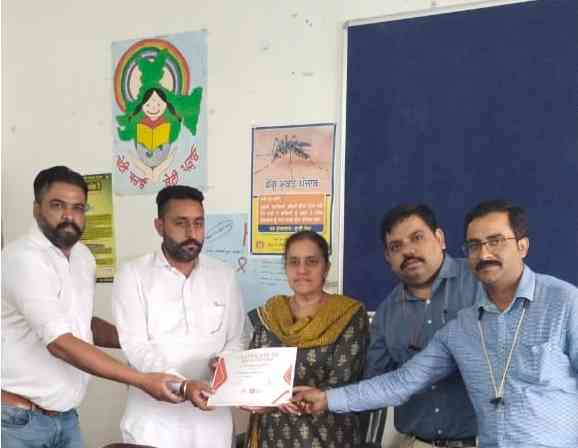 108 Ambulance organises employee benefit program at Sangrur