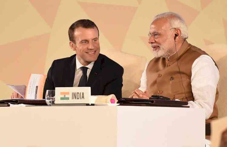 Indo-French relations to reach new peak as Macron elected for next term