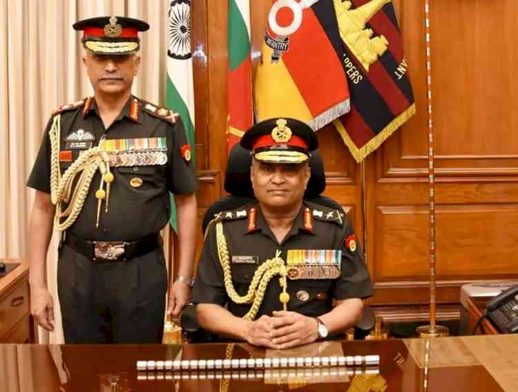 Gen Manoj Pande takes over as new Indian Army chief