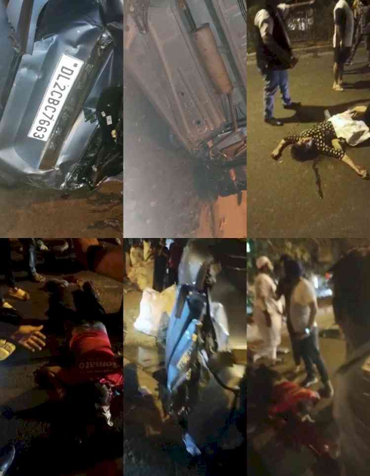 3 dead in Delhi road accident (Ld)