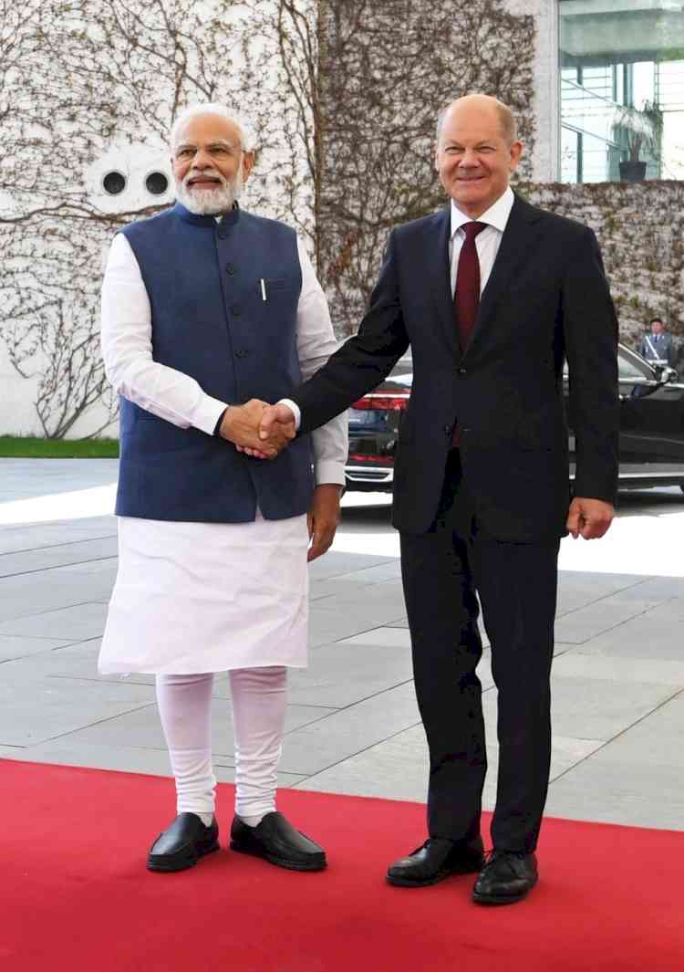 Modi, Scholz discuss overall strategic partnership, global developments