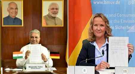 India, Germany sign two agreements on forest, agro-ecology