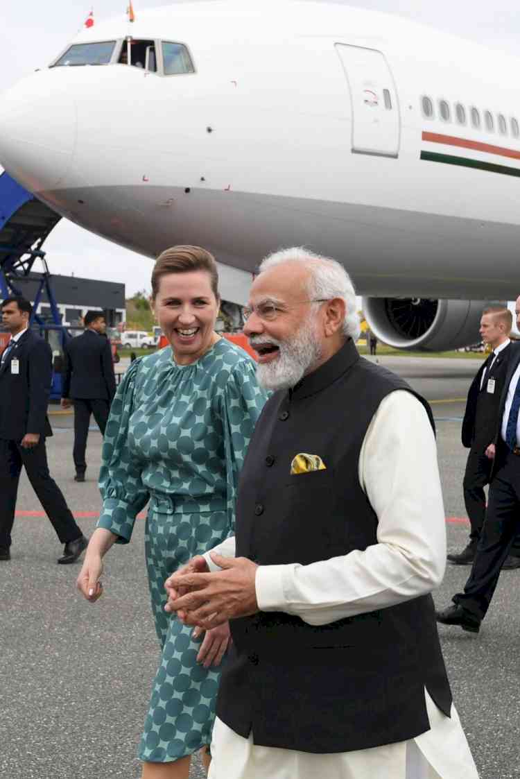 Modi, Denmark PM hold talks, review progress of Green Strategic Partnership