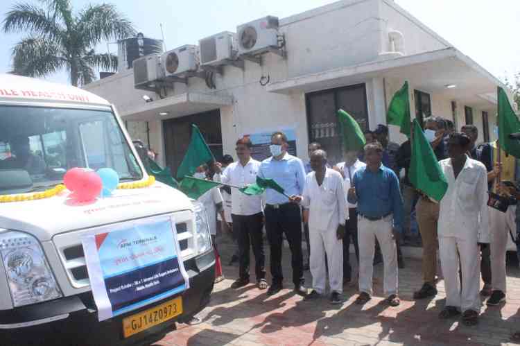 APM terminals Pipavav launches Mobile Health Unit for locals