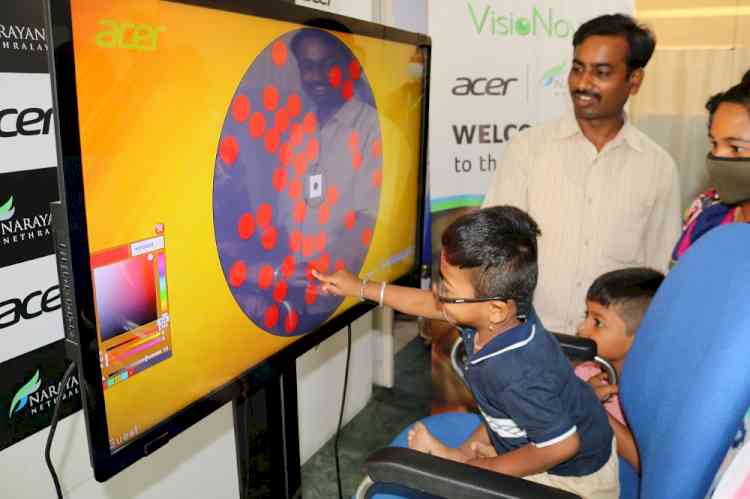 India's first PC and tablet-based software therapy for children suffering from Cortical Visual Impairment