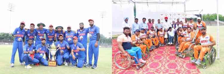 Divyang Cricket League 2022: Haryana Warriors, Beas XI win titles in wheelchair and deaf categories