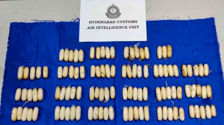 Another drug haul at Hyderabad Airport, heroin worth Rs 11.53 crore seized