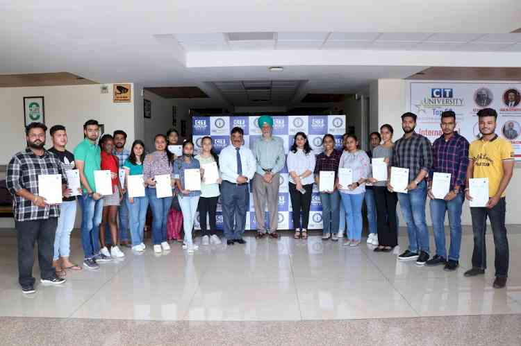 CT University students complete Certification in Tally ERP 9