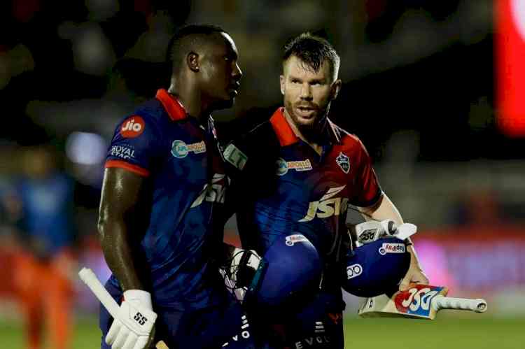 IPL 2022: Warner, Powell half-centuries power Delhi Capitals to 207/3 against Sunrisers Hyderabad