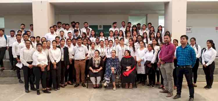 Noida International University’s School of Law conducts legal aid camp at Murshadpur Village