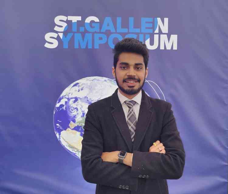 City Boy Trishneet Arora listed in Leaders of Tomorrow by St. Gallen Symposium Switzerland among 200 Global Leaders