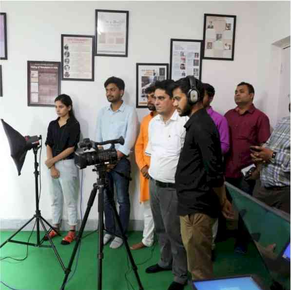 AV Studio-cum-Media Lab launched at Central University of Punjab
