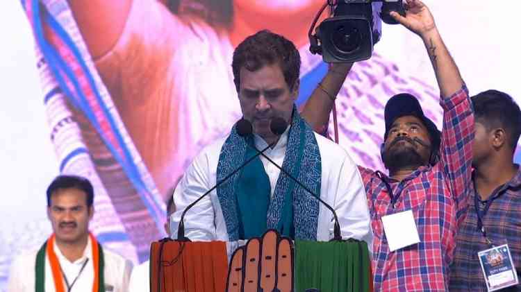 TRS has secret deal with BJP, says Rahul Gandhi