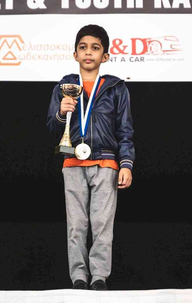Six-year-old Ashwath Kaushik clinches Under-8 World Cadets chess gold