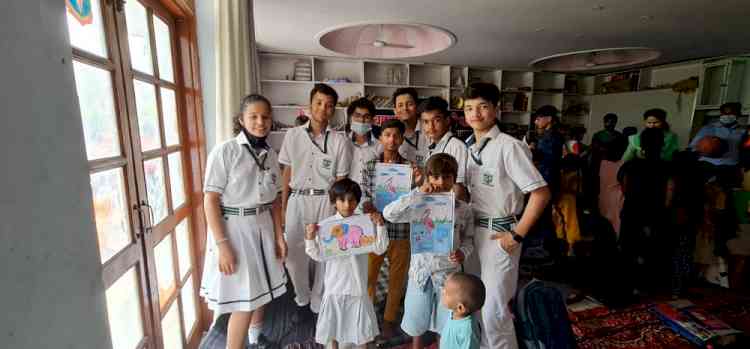 DPS RNE Ghaziabad organises a Donation Drive in schools of underprivileged students