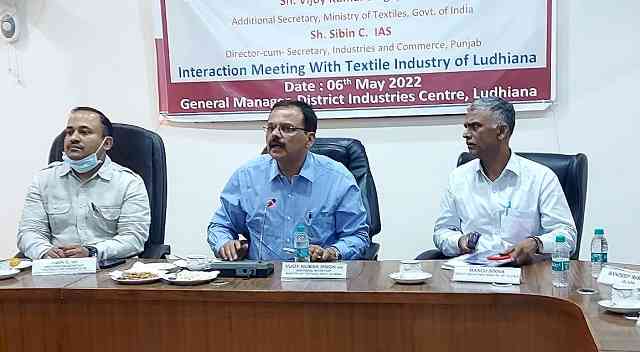 To assess the ground level requirements regarding proposed textile park in Ludhiana, a high level delegation visited Ludhiana yesterday 