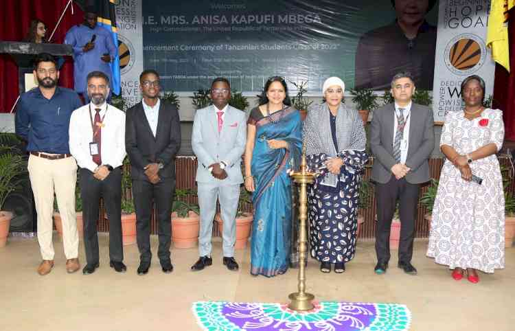 High Commissioner of Tanzania to India Anisa Mbega visited LPU to meet hundreds of Tanzanian Students
