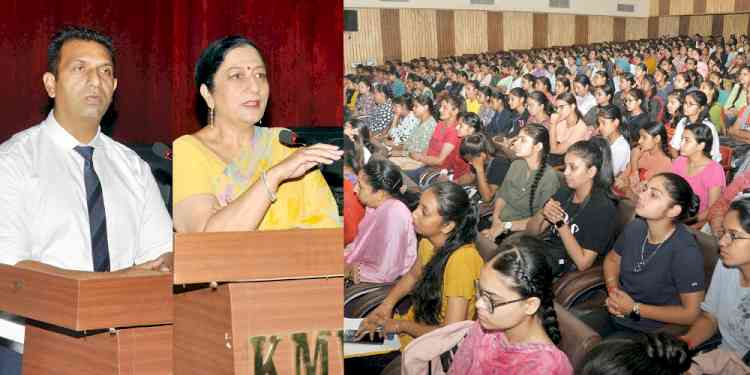 KMV successfully organises placement-cum-awareness drive of SBI Life