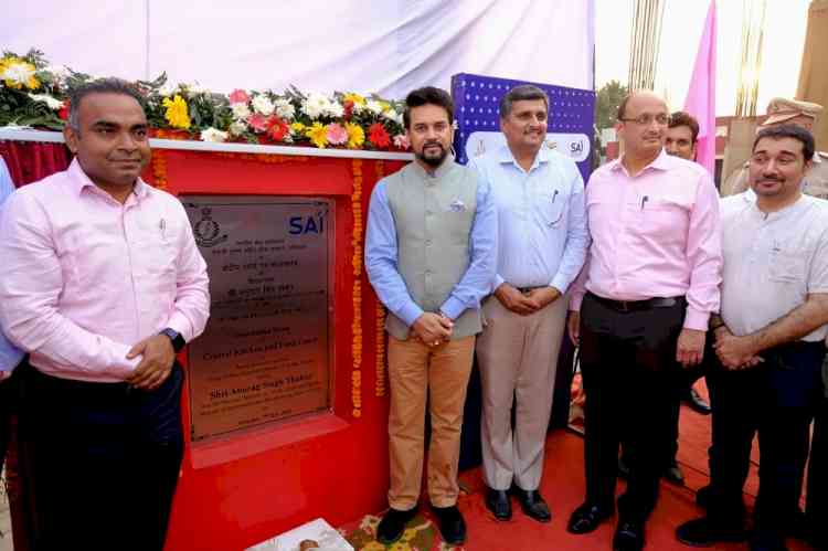 Sports minister Anurag Thakur flags off two new projects at SAI - Patiala