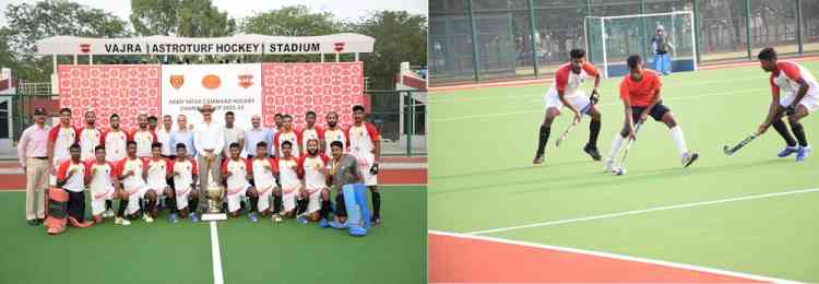 Central Command wins Inter Command Hockey Championship 2022-23