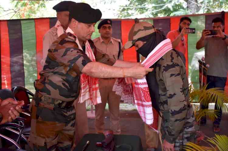 13 militants surrender in Assam, lay down arms