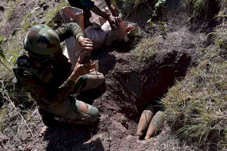 Live mortar shell found, defused in J&K's Budgam