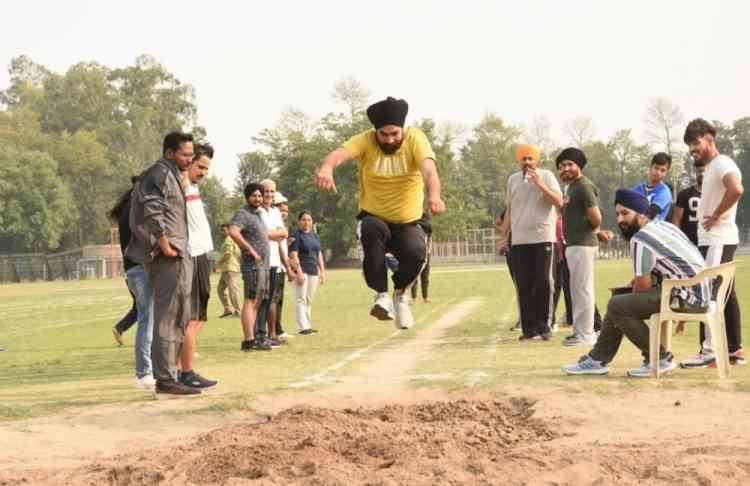 Centre for Police Administration, PU organised ‘Sports Meet’