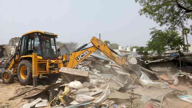 Gurugram: 12K illegal shanties razed during 3-day demolition drive