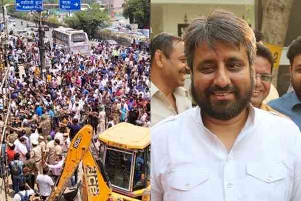 AAP MLA Amanatullah Khan booked for 'blocking' Shaheen Bagh demolition drive