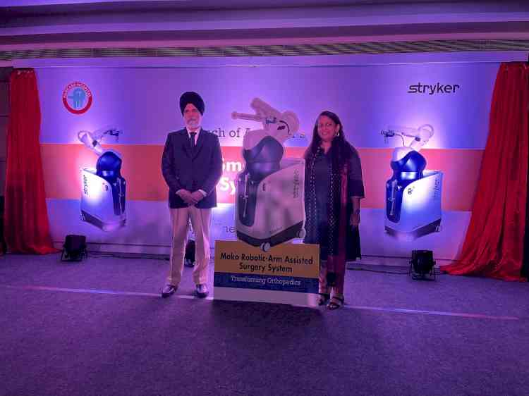 Amritsar’s first Mako Robotic-Arm Assisted Technology for knee and hip replacement launched