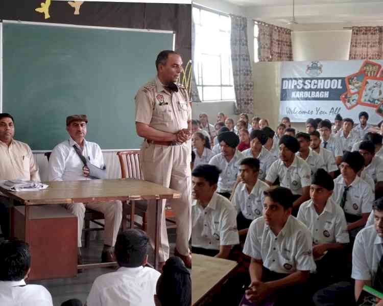 Awareness campaign started about cybercrime in Dips School