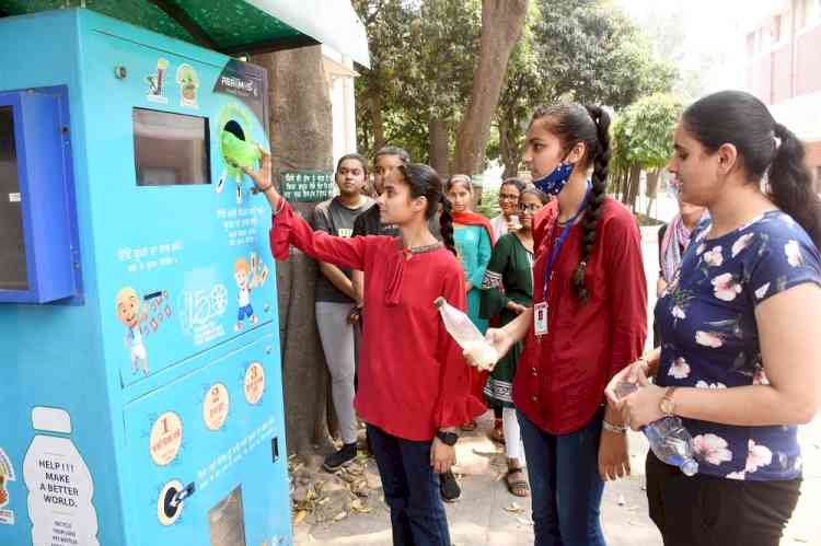 KMV Collegiate Sr. Sec. School initiates cleanliness drive in campus