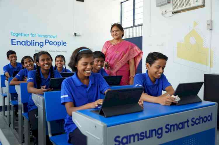 ‘Samsung Smart School’ inaugurated at Jawahar Navodaya Vidyalaya, Varanasi