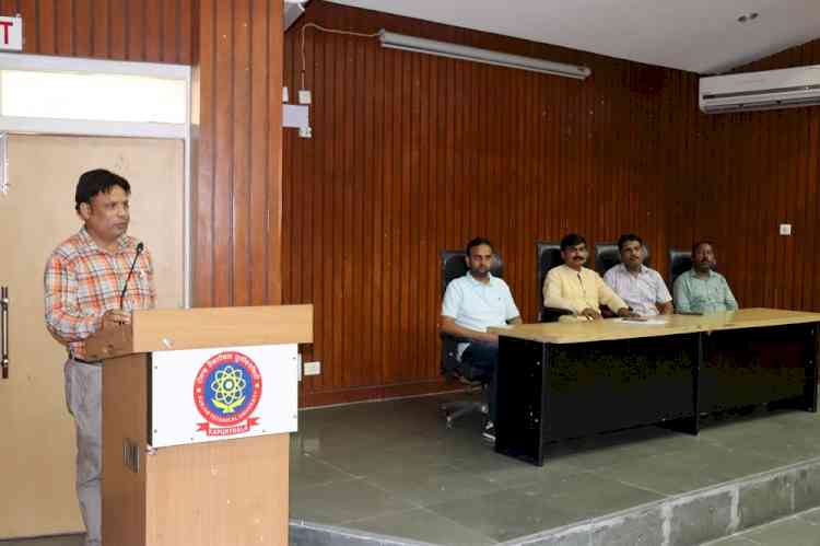 PTU Non-Teaching Employees Association thanks to Vice Chancellor Rahul Bhandari