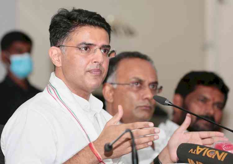Sachin Pilot's posters removed ahead of Cong's 'Chintan Shivir'