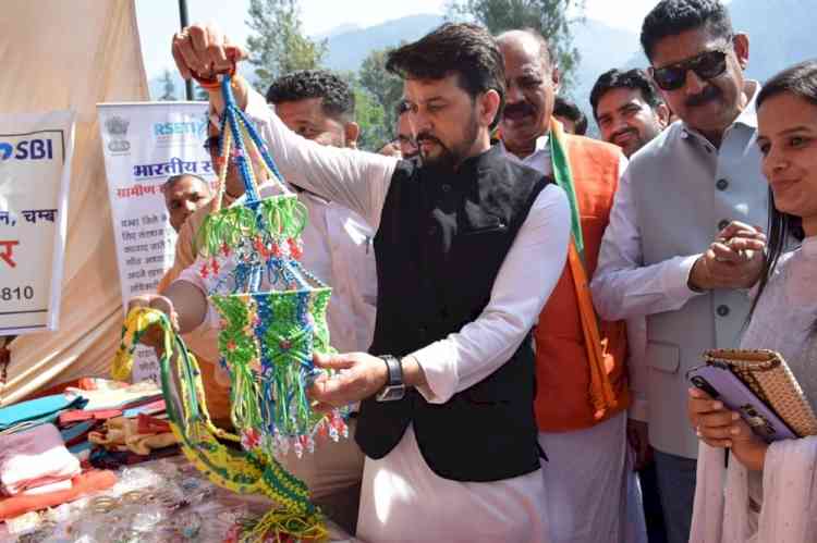 Chamba to be developed heritage town: Anurag Thakur