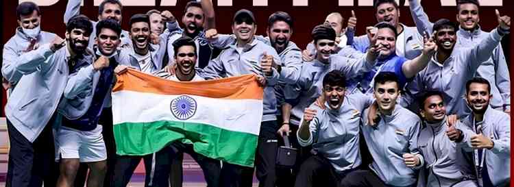 Thomas Cup: India beat Denmark 3-2 to reach historic final