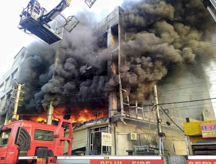 FIR lodged in Mundka fire incident, company owners arrested, building owner absconding