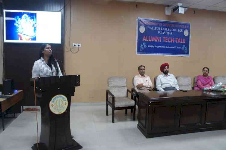 Alumni Tech-Talk at Lyallpur Khalsa College