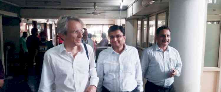 Ambassador of France to India visits at PU