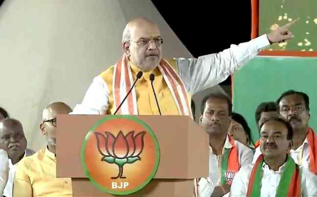 KCR turning T'gana into another Bengal: Amit Shah