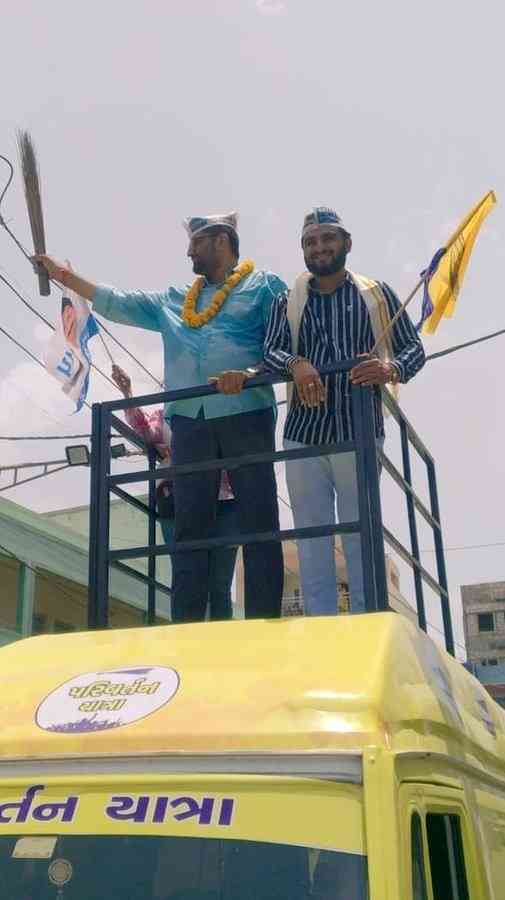 AAP's 'Parivartan Yatra' aims to bring change in Gujarat politics