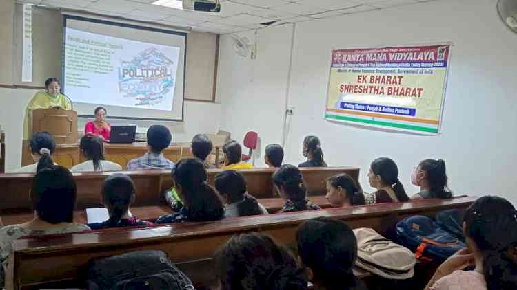 PowerPoint Presentation on Punjab of My Dream under Ek Bharat Shreshtha Bharat program 
