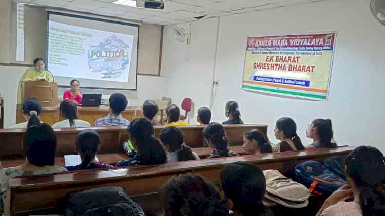 PowerPoint Presentation on Punjab of My Dream under Ek Bharat Shreshtha Bharat program