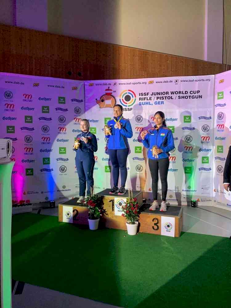 Sift Kaur Samra makes it 10 gold medals for India at Suhl Junior World Cup