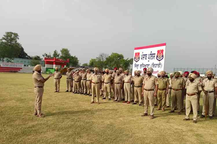 Ludhiana Rural Police organised mock drill for riot control 