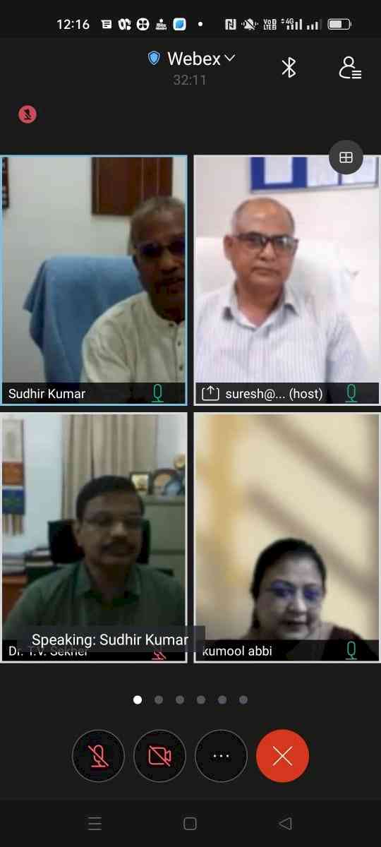 Webinar on “Social Dimensions and Social Security Programs for Elderly in India”  