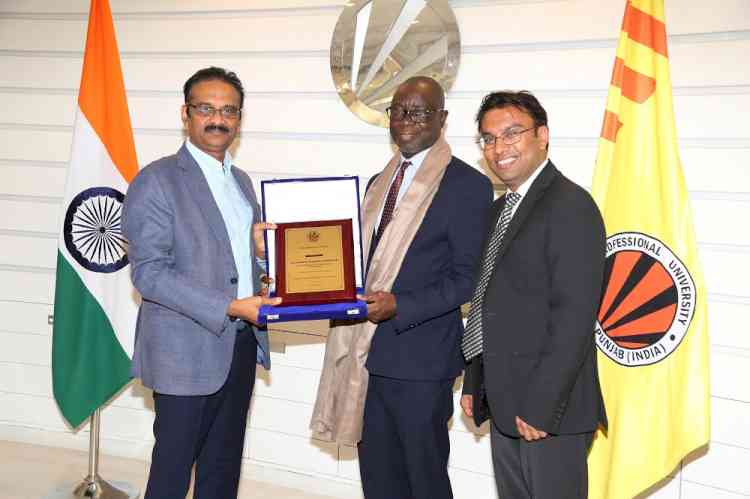 High Commissioner of Republic of Ghana visited LPU Campus